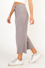 Load image into Gallery viewer, Womens Gray Lounge Ankle Knit Pants
