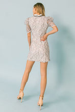 Load image into Gallery viewer, Womens White High Royalty Mini Dress
