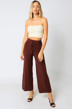 Load image into Gallery viewer, Womens Martini Wide Leg Lounge Ankle Pants
