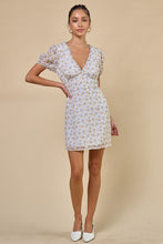 Load image into Gallery viewer, Wommens Deep V-Neck Mini Dress
