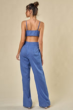 Load image into Gallery viewer, Womens Cut Out Spaghetti Strap Jumpsuit

