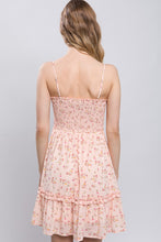 Load image into Gallery viewer, Womens Blush Adjustable Straps Tiered Dress

