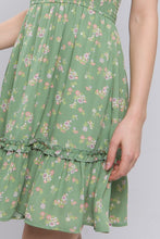 Load image into Gallery viewer, Womens Moss Side Pockets Mini Dress
