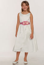 Load image into Gallery viewer, Girls Ivory Bridal Flower Girl Dress
