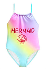 Load image into Gallery viewer, Girls Mermaid Swimsuit

