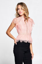 Load image into Gallery viewer, Scallop Lace Top
