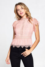 Load image into Gallery viewer, Scallop Lace Top
