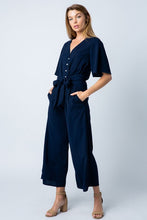 Load image into Gallery viewer, Women Wide Ankle Legs with Pockets Jumpsuit
