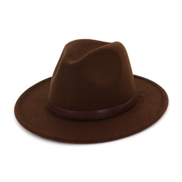 Women Coffee Panama Hat