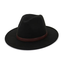Load image into Gallery viewer, Women Black Panama Hat
