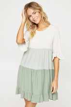 Load image into Gallery viewer, Womens Olive Mini Dress
