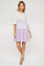 Load image into Gallery viewer, Women Lilac Mini Dress
