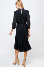 Load image into Gallery viewer, Womens Black Long Sleeve Maxi Dress
