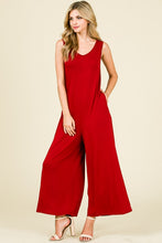 Load image into Gallery viewer, Ladies Casual Sleeveless Jumpsuit with Side Pockets
