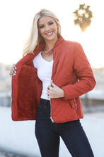 Load image into Gallery viewer, Womens Quilted with Faux Fur Lined Jacket
