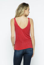 Load image into Gallery viewer, Womens Glitter Sleeveless Tank Top - Lovell Boutique
