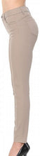 Load image into Gallery viewer, Womens Khaki High Rise Basic Pants
