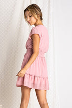 Load image into Gallery viewer, Deep V-neck Mini Dress
