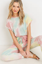 Load image into Gallery viewer, Tie Dye Short Sleeve Jumpsuit - Lovell Boutique
