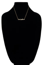 Load image into Gallery viewer, Live-Laugh-Love Chain Necklace
