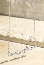 Load image into Gallery viewer, Live-Laugh-Love Chain Necklace
