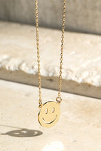 Load image into Gallery viewer, Smiley Face Chain Necklace - Lovell Boutique
