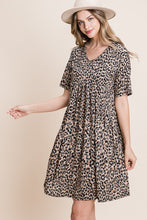 Load image into Gallery viewer, Womens Brown Leopard Print Dress
