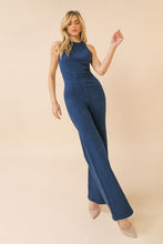 Load image into Gallery viewer, Madelyn Sleeveless Denim Jumpsuit
