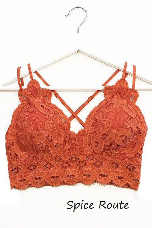 Crochet Lace Bralette - Lovell Boutique