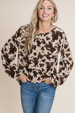 Load image into Gallery viewer, Womens Cow Print Tunic
