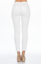 Load image into Gallery viewer, Womens White High-Rise Basic Pants
