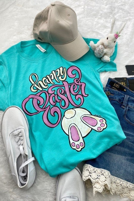 Womens Happy Easter top