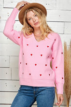 Load image into Gallery viewer, women pink sweater
