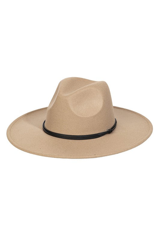 Women Beige Panama Hat