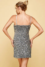 Load image into Gallery viewer, womens sparkle mini dress
