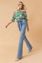 Load image into Gallery viewer, Womens Light Indigo High Waisted Denim Jeans
