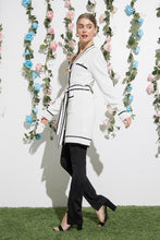 Load image into Gallery viewer, Womens White Long Sleeve Cardigan
