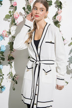 Load image into Gallery viewer, Womens White Light Weight Cardigan
