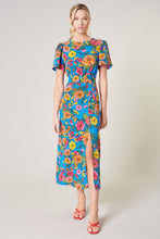 Load image into Gallery viewer, Floral Bloom Slit Midi Dress
