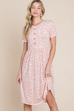 Load image into Gallery viewer, Womens Rose Soft Knit Dress
