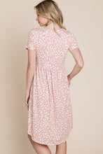 Load image into Gallery viewer, Womens rose soft knit dress
