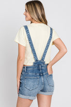 Load image into Gallery viewer, Womens Medium Wash Denim Overalls
