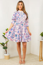 Load image into Gallery viewer, Womens Short Sleeve Floral Sundress
