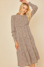 Load image into Gallery viewer, Women Long Sleeve Midi Dress
