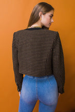 Load image into Gallery viewer, Womens Brown and Black Jacket
