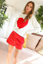 Load image into Gallery viewer, Womens Valentine Sweater Shirt
