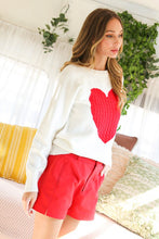 Load image into Gallery viewer, Womens Red Heart Sweater
