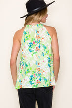 Load image into Gallery viewer, Womens Green Spring/Summer Sleeveless Top

