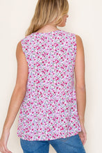 Load image into Gallery viewer, Womens Pink Sleeveless Top
