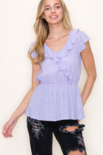 Load image into Gallery viewer, Womens Lavender Surplus Top
